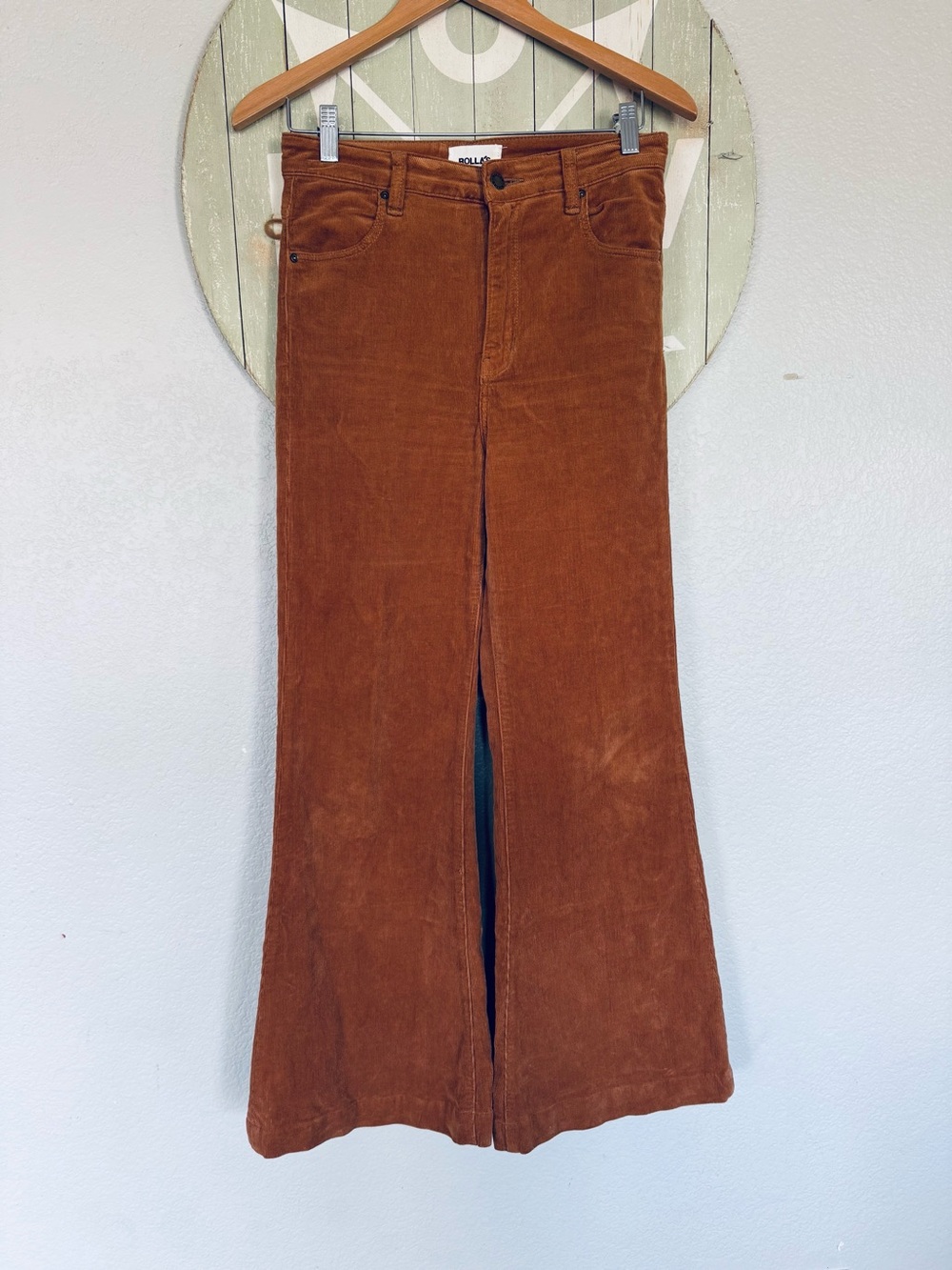 Rollas east coast flare corduroy pants size 27 - Picture 9 of 10
